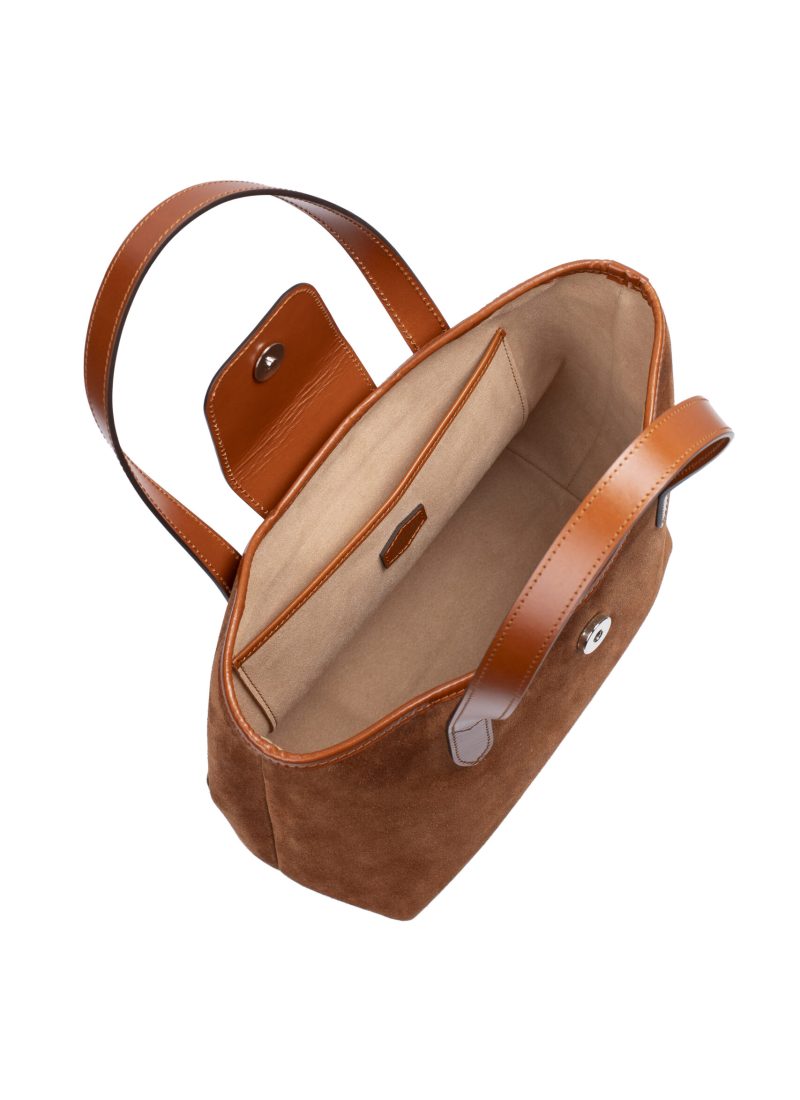 Little Alice Bag, Brown Velvet -30%