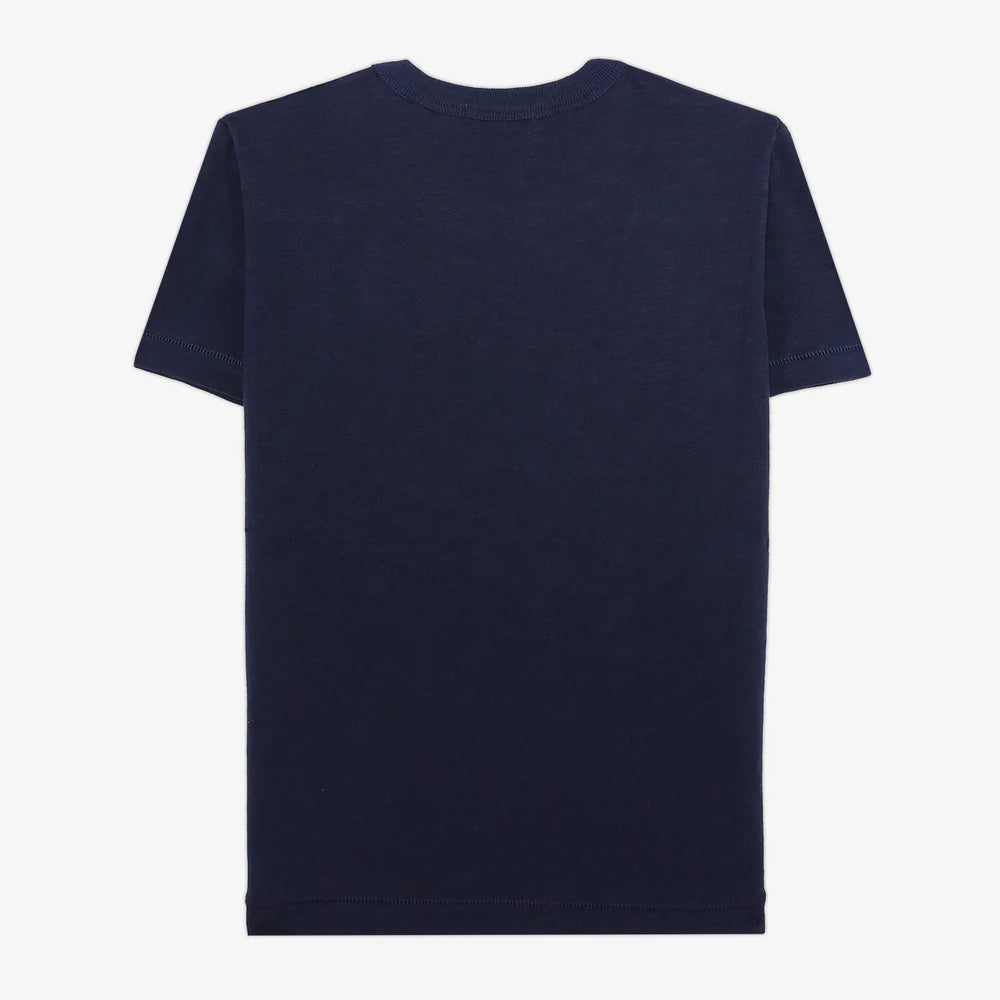 Junior dark blue jersey t-shirt -30%