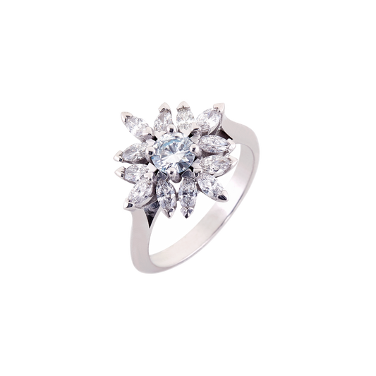 Stella white gold and 0,40 ct diamond -30%