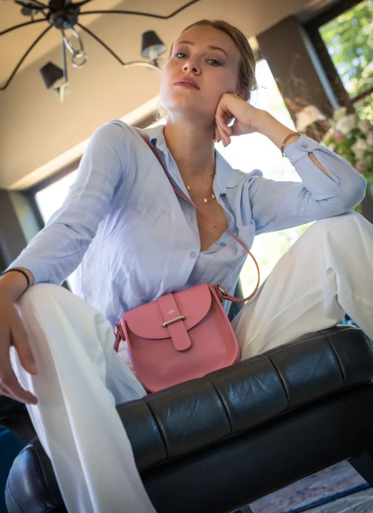 Little Agnès Bag, Old Pink -30%