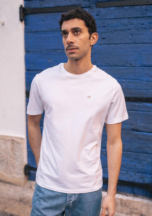 T-SHIRT HERITAGE Blanc -30%
